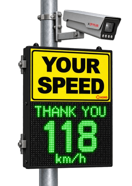 AGNS-RSD-3D16-ANPR Radar display with ANPR